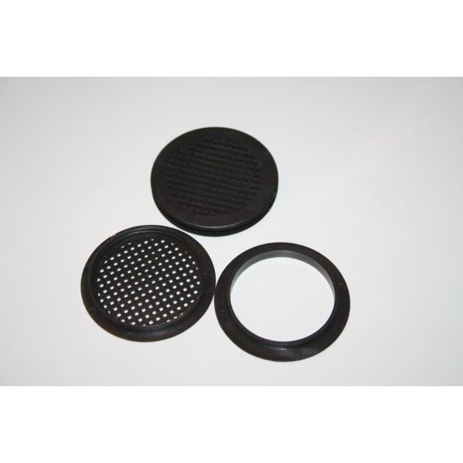 Hovedbilde VENTILASJON RUND 61 MM SVART