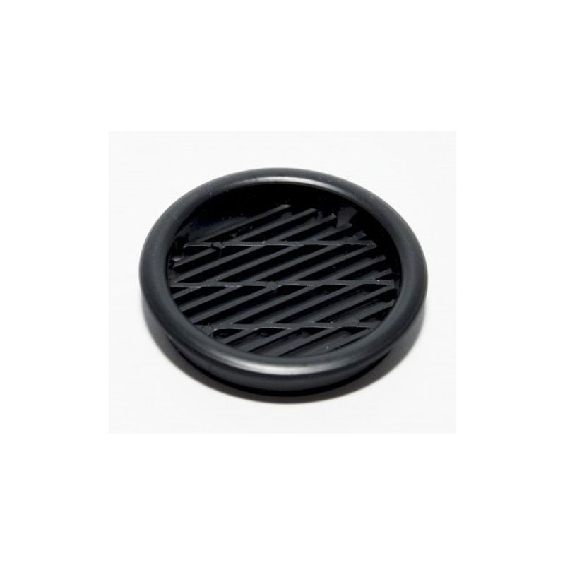 VENTILASJON RUND 43 MM SVART