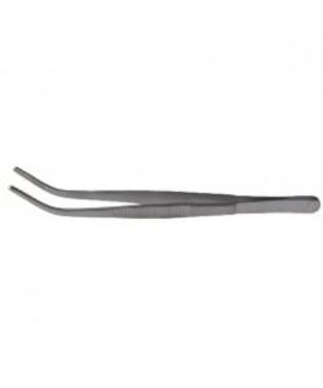 Pinsett 15 cm vinkel med logo