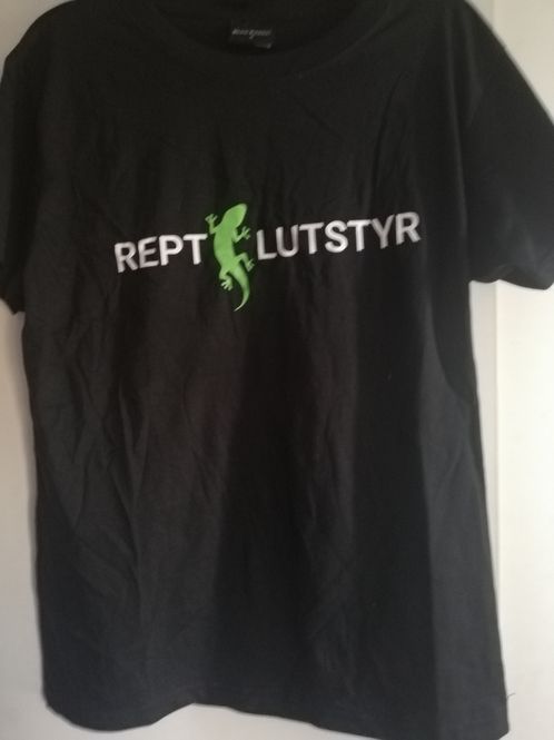 Hovedbilde Svart Reptilutstyr t-skjorte  Xl
