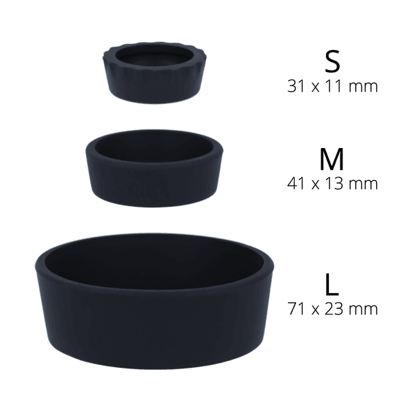 Gecko nutrition silicon bowl  Black