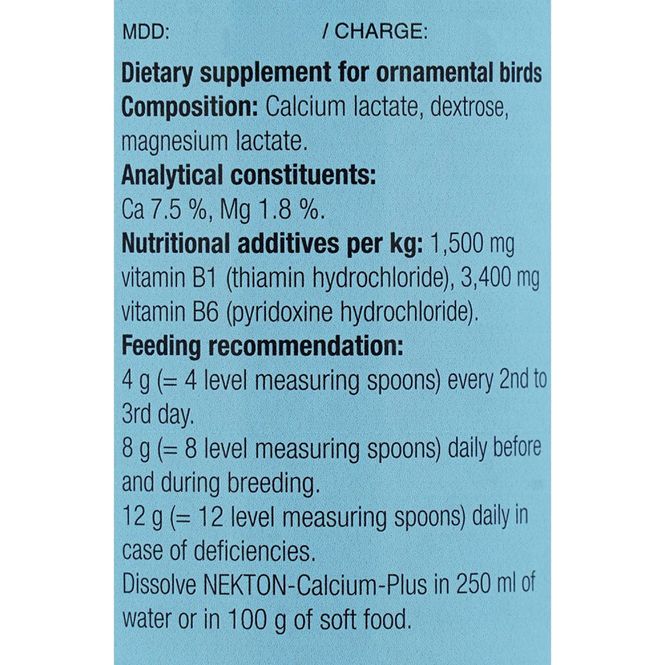 Hovedbilde Nekton calsium plus 140g
