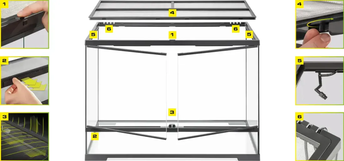 Exo terra PRO 30x30x45cm