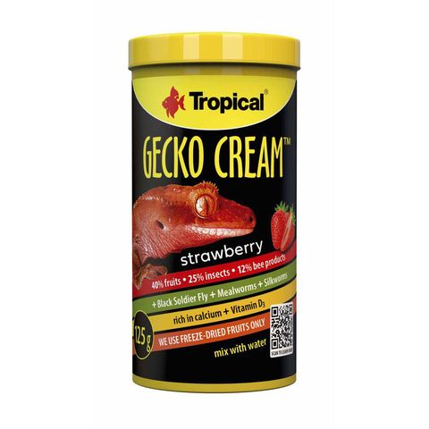 Hovedbilde Tropical gecko cream strawberry 100ml