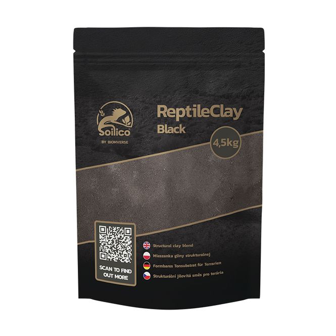 Hovedbilde Soilico Reptileclay Black 4,5kg