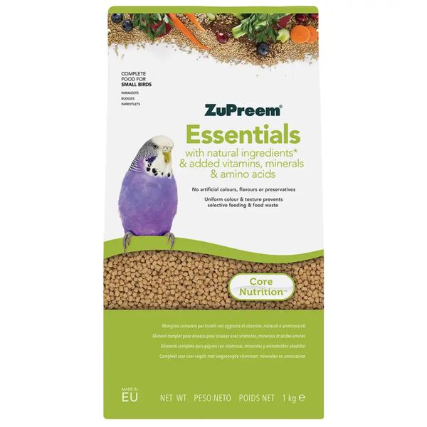 Zupreem Essentials Undulat 1 kg