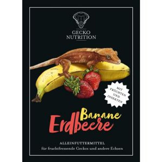 Hovedbilde Gecko nutrtion banan/jordbær 250g