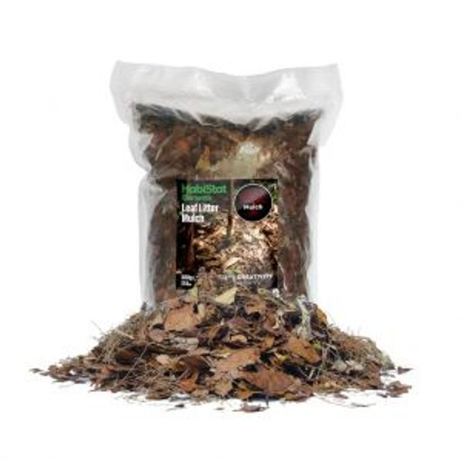 Hovedbilde Habistat Leaf litter mulch 500g
